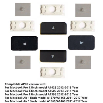 For AP08 MacBook Pro Retina 11" 13" Arrow Key & Clip For A1398 A1502 A1369 A1466 - Image 1 of 4