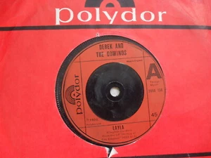 Derek & The Dominos ( Clapton) Layla / Bell Bottom Blues - EX- 45 Low Buy It Now - Picture 1 of 2