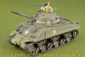 Forces of Valor 1:32 M4A3(75)W Sherman US Army 10th Tank Btn w/1 Figure
