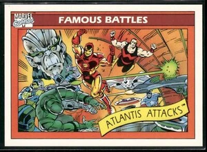 1990 Impel Marvel Universe #104 Atlantis Attacks - Picture 1 of 2