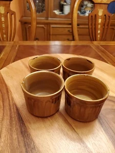 Juego de 4 Ramekin Splash Brown de SANGO - Imagen 1 de 10