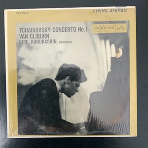 TCHAIKOVSKY-CONCERTO NO.1-VAN CLIBURN-ORIGINAL 1958 RCA VICTOR LSC-2252 VINYL - Picture 1 of 2