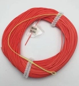 Mouche Pêche Premier Qualité WF4 Truite Flottant Ligne " Rouge Feu " UK - Photo 1/3