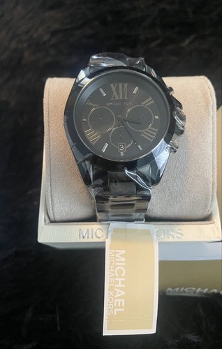 Michael Kors MK5550 Bradshaw Tutto Nero Cronografo 42 mm Unisex