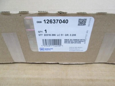 Genuine GM 2000-2017 Buick Chevrolet GMC Pontiac Oldsmobile Front Cover 12637040 Foto 1 de 2