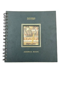 Vintage Address Book 1990s British National Gallery Italian Paintings - Imagen 1 de 22