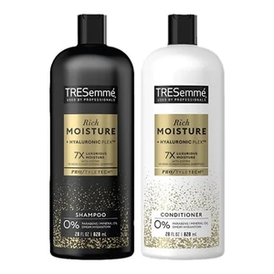 TRESEMMÉ Shampoo e Balsamo Idratante Ricco 28 OZ 2 Conteggi - Foto 1 di 5
