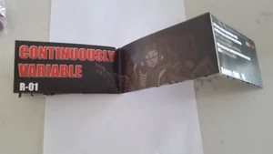 Transformers instruction booklet only - Continuously Variable R-01 - Picture 1 of 1