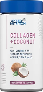 Applied Nutrition Collagen & Coconut | Boosts Skin Health Fast Absorbing 180 Cap - Picture 1 of 2
