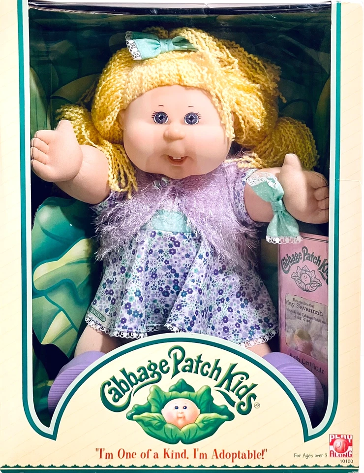 Cabbage Patch Kids Doll Lesley Caitllin March 23 23rd 2004 Play Along