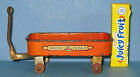 AUTHENTIC OLD RADIO FLYER 4" BED TIN TOY WAGON, NO TIRES ~ BUT REST IS COMPLETE