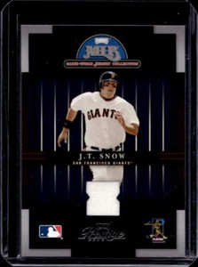 2005 Playoff Prestige J.T. Snow MLB Game Worn Jersey #6 San Francisco Giants