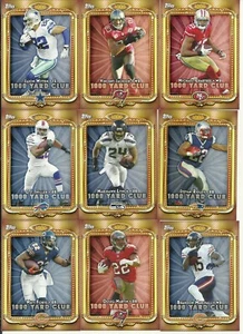  2013 TOPPS FOOTBALL - 1000 YARD CLUB - PICK 4 - CHARLES - WITTEN - SPILLER - Picture 1 of 2