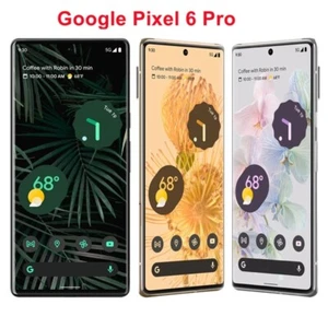 Original Unlocked Google Pixel 6 Pro 6Pro 5G 128GB 256GB Octa Core SmartPhone - Afbeelding 1 van 7