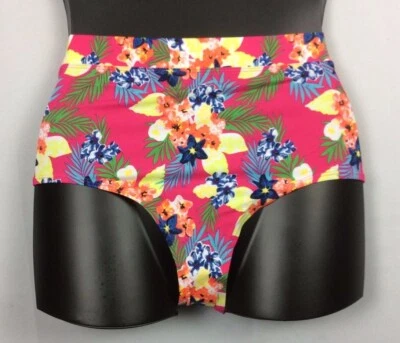 Calzoncillo de natación cintura alta BRIGHT TROPICS inferior Cacique Lane Bryant talla 22, 26 nuevo sin etiquetas Foto 1 de 4