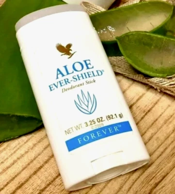 FOREVER LIVING ALOE VERA COMPANY Forever Aloe Vera Deodorant 92gx3Pc-Chemical Free-Aluminium salt Free-VEGAN