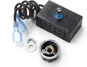 Fireplace Stove Blower Fan Kit Variable Rheostat Speed Control Automatic Switch - Picture 1 of 7