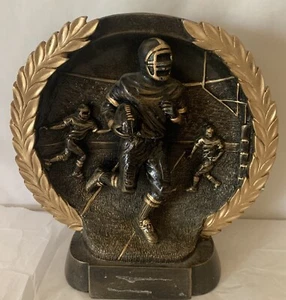 Resin Football Trophy 7.5" High 7" Wide - Picture 1 of 5