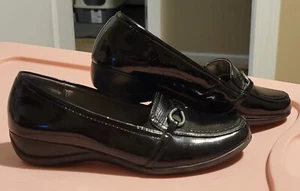 Life Stride Black Flex Low Wedge Loafer Women’s Size 9M - Picture 1 of 6