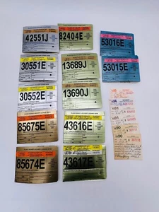 Vintage 1990s Pennsylvania Hunting License Lot Archery Turkey Deer Fish - Picture 1 of 16