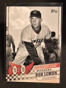 2020 Topps Update Decades' Best Bob Lemon Cleveland Indians #DB-2