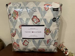 Tommy Hilfiger Margo Floral Twin Comforter Set 66 x 86" Reversible Cotton NIP - Picture 1 of 14