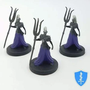 Drow Elite Warrior x3 - Monster Menagerie 2 #6 D&D Miniature - Picture 1 of 1