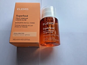 Elemis Superfood Fruit Vinegar Liquid Glow AHA Face Toner with Prebiotics 145ml - Picture 1 of 1