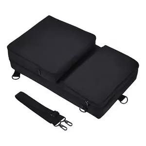 DJ Controller Storage Bag Black Thicken Wear Resistance Suitcase for Travel - Picture 1 of 6