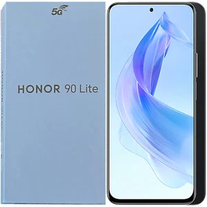 Honor 90 Lite 5G Midnight Black 256GB + 8GB Dual-Sim Unlocked SIMFree NEW - Picture 1 of 5