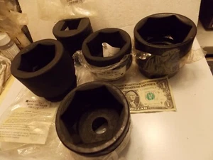 Ozat 2-3/4" 2-9/16" 2-1/8" 54mm 65mm socket 6 Pt Metric Impact FREE Ship After 1 - Picture 1 of 12