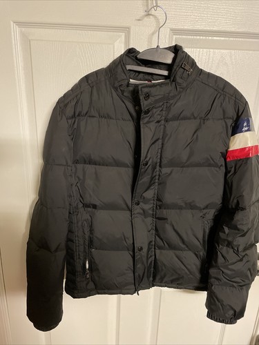 Giacca Moncler da uomo nera taglia 2 (s m)