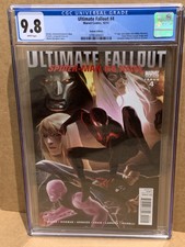 ULTIMATE FALLOUT 4 CGC 9.8 Variant Miles Morales Spider-Man 🔥 3790269007 Djurd