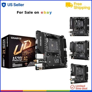 Motherboard AMD Ryzen AM4 DDR4 WiFi Bluetooth 4 SATA PCIe M.2 for Gaming - Picture 1 of 7