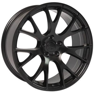 Black Wheel 22x10 for 2004-2009 Dodge Durango - OWH3870 - OWH3870 - Image 1 of 3