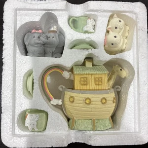 Precious Moments Miniature Tea Set Noah's Ark Vintage 1996 270121 NIB - Picture 1 of 3