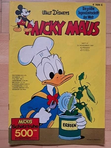 Mickey Mouse de Walt Disney n.º 47 del 22.11.1969 con imagen de colección álbum de fútbol - EXCELENTE - Imagen 1 de 4