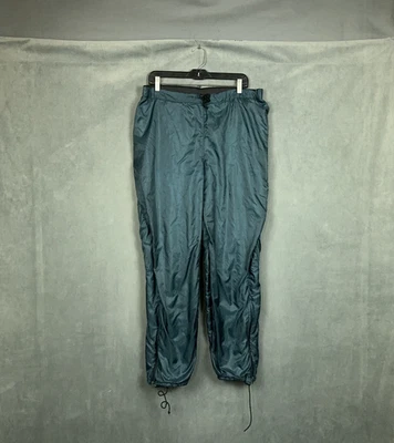 Pantalones de nailon Patagonia para hombre talla grande verde azulado senderismo al aire libre Gorpcore Foto 1 de 4