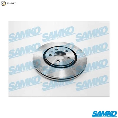 2x BRAKE DISC V2251V FOR VW GOLF/III/Mk JETTA VENTO PASSAT CORRADO SEAT 2.0L - Image 1 of 4