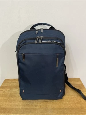 Samsonite Network 4 Lpt Backpack 14.1 Inch Space Blue VGC - Image 1 of 4