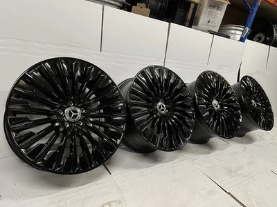 Original Mercedes W214 S214 20“ AMG Felgen A2144010500 A2144010600 MWST Black - Bild 1 von 4