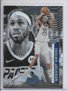 2021-22 Isaiah Jackson Rookie Illusions Basketball Card #17 Indiana Pacers - Imagen 1 de 2