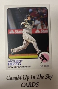 2022 Topps Heritage Anthony Rizzo Image Variation SP Yankees #539 - Picture 1 of 2