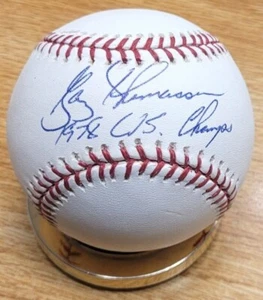 Autographed GARY THOMASSON "1978 WS Champs" Official Major League Baseball w/COA - Picture 1 of 1