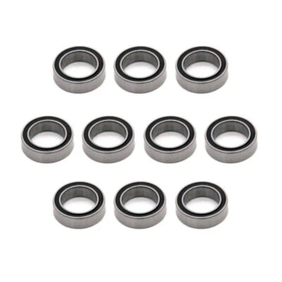 MARKENLOS MR128-2RS Deep Groove Ball Bearings Double Sealed Chrome Steel Blue Seal 10pcs