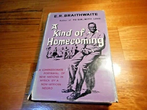 E.R Braithwaite Una especie de regreso a casa JH/C 1963 - Imagen 1 de 6