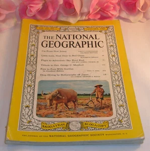 National Geographic Magazine January 1960 Vol. 117, No.1 NJ Laos China Gorillas - Picture 1 of 3