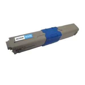 Cyan Laser Toner Cartridge For OKI C3520 C3530 MFP MC-350 360 OC3520 - Picture 1 of 1