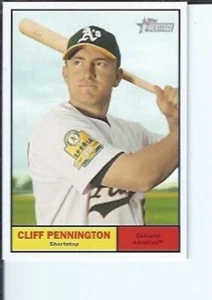 Cliff Pennington 2010 Topps Heritage SP - Bild 1 von 1