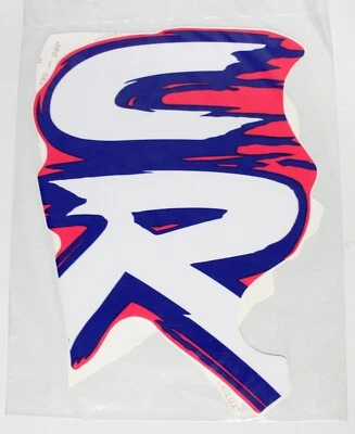 Tank Kühler Aufkleber Satz Decal Dekor Honda CR 250R 1992 Classic Vintage  - Bild 1 von 2